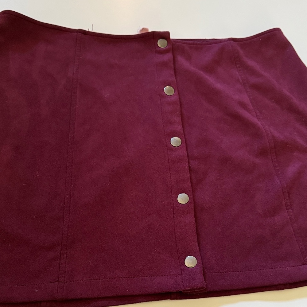 Modcloth Snappy and You Know It Mini Skirt - Picture 3 of 4